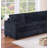 Modern Style L-Shape 4Pc Sectional Set Reversible Loveseat Usb Ports Cup Holder Armless Chair Plastic Legs Corduroy Upholstered Primary Living Room-1265149868