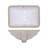 Wells Sinkware Rectangular 20 x 15 Ceramic Undermount Bathroom Sink Vanity White-12800680