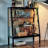 Black + Brown Solid + Manufactured Wood + Iron Display Cases