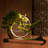 Artificial Realistic Simulation Tree Bonsai With LED Lamp Ring