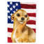 2 côtés en polyester de 2 côtés american drapeau de jardin-1281419857