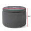 Repose-pieds rond avec rangement 2East 25,6 po-88206598