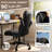 High Back Ergonomic Executive Chair with Headrest-106803590