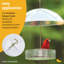 Birds Choice 10" Collection Protective Dome Cover for Hanging Bird Feeders-91807022