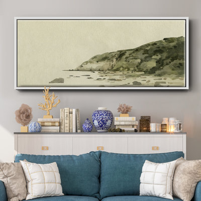 «Distant Shore II», toile encadrée