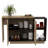 Chesterfield 2-Shelf 1-Drawer Kitchen Island-682502311