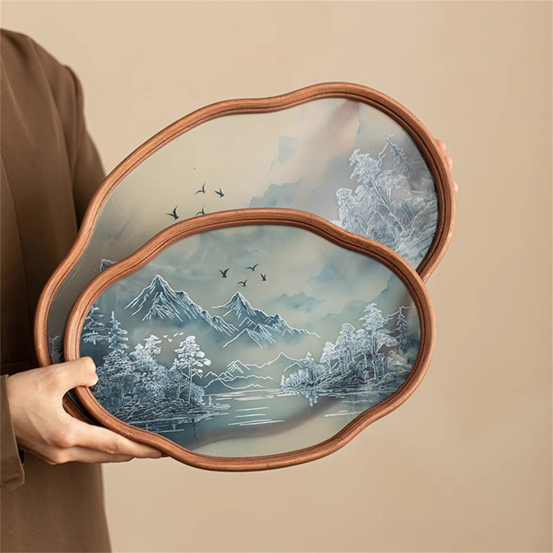 Doble Bamboo Tray