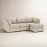 Caldwell 4-PC Modular Upholstered Sofa With Ottoman