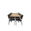 Anoki 8 - Person Teak Patio Dining Set with Extendable Rectangular Table