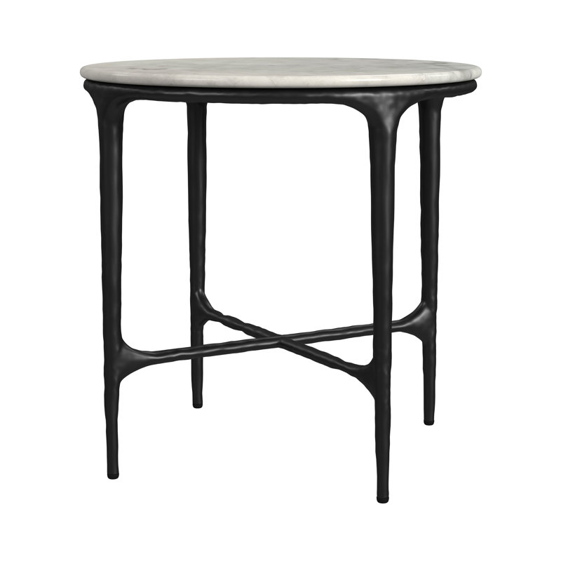 22.4" W Modern Classics End Table, Black