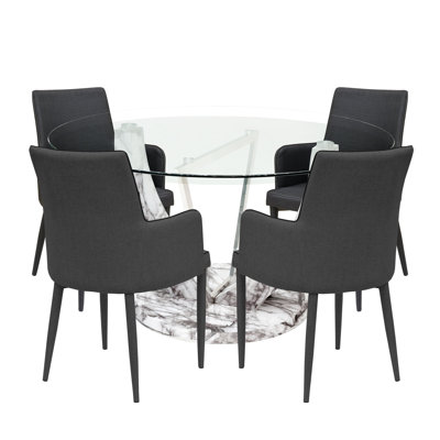 Jameel 4 - Person Dining Set