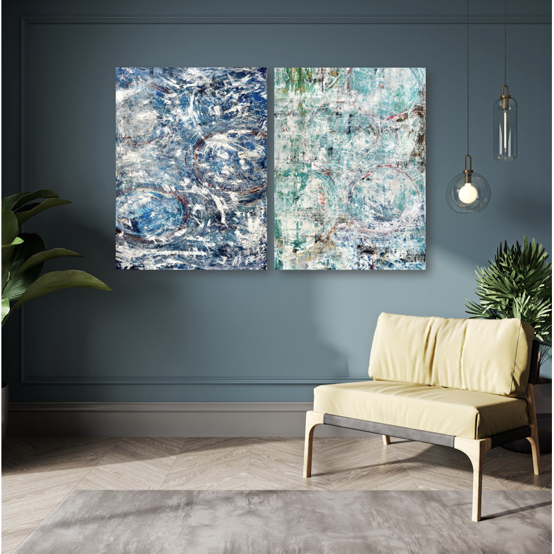 Go Big Set by John Beard - Artist Enhanced Canvas Print, Black, 24" H x 40" W x 2" D