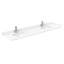 Ensemble de meuble-lavabo double 80 "Deborah-51712445-97791431-51712448