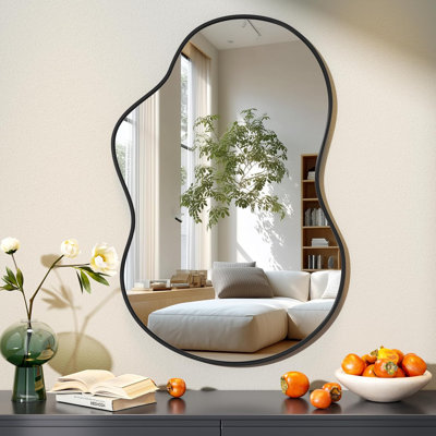 Miroir mural irrégulier