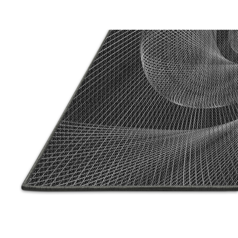 Abstract Indoor Rug, Rectangle 2' x 4'