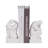 Resin Bookends Modern Sculptural Polyresin Decorative Figurines Artful Humanoid Design Accent Home Decor Stylish Contemporary Shelf Display Set of 2-1317918194-1317918195
