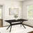 Muhsina Cross Leg Rectangular Dining Table-786504166-804823994