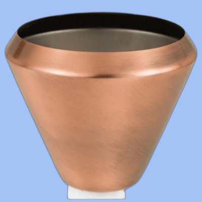 Cal Lighting PAR30 Copper Shade Track Head Fixture 75W Max 4.5"D 2.5"H