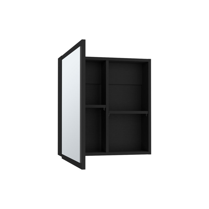 Medicine Cabinet Kelsie, Bathroom, Matte Black