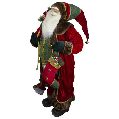 4' Standing Santa Christmas Figure with Presents