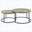Ensemble de tables basses gigognes 2 pièces Rustic