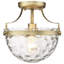 Cannava Glass Semi Flush Mount-2092944506