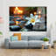Art mural en verre trempé White Lily-129632867