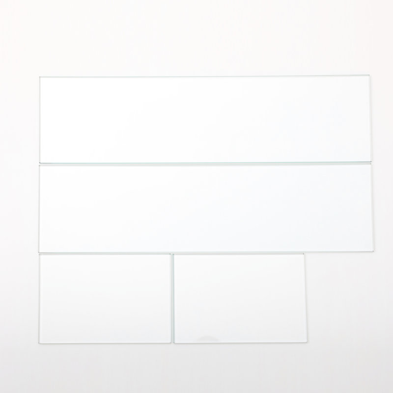 Rectangular Transparent Fire Pit Wind Defense, Glass, Lb Glass Guard For Pit, Wide, Deep, High, Fireplace Accessory