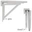 Hierro 75cm Semi-Circle Folding Table