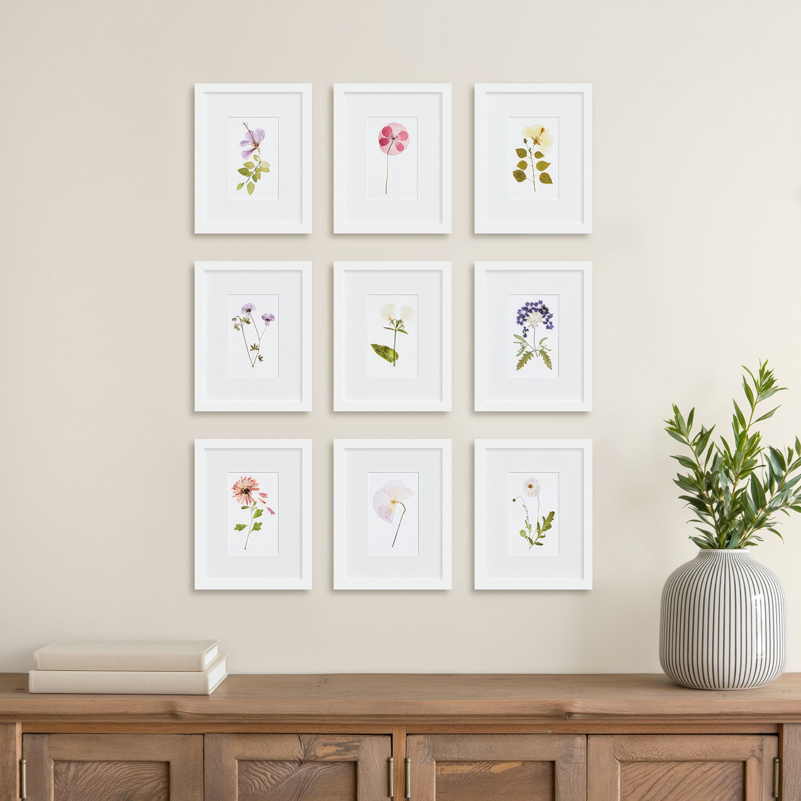 Mountain Flower Petite 9-Piece Print Set