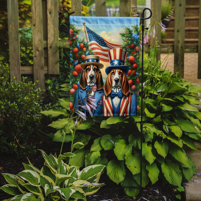 Drapeau All American Garden, Basset hound