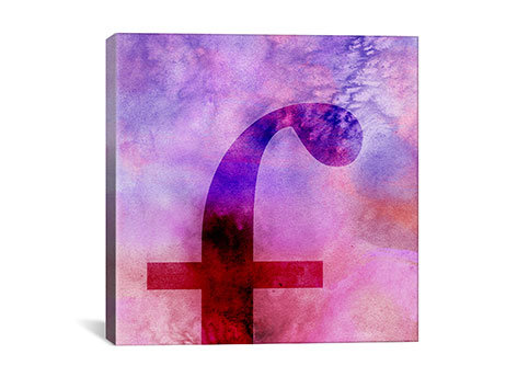 Art textuel sur toile, H 26 po x l 26 po x P 1,5 po, f