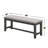 6 Piece Wood Dining Set-40145833-40145836-40145838-40145839