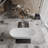 59" L x 30" W Freestanding Soaking Solid Surface Bathtub-124635953