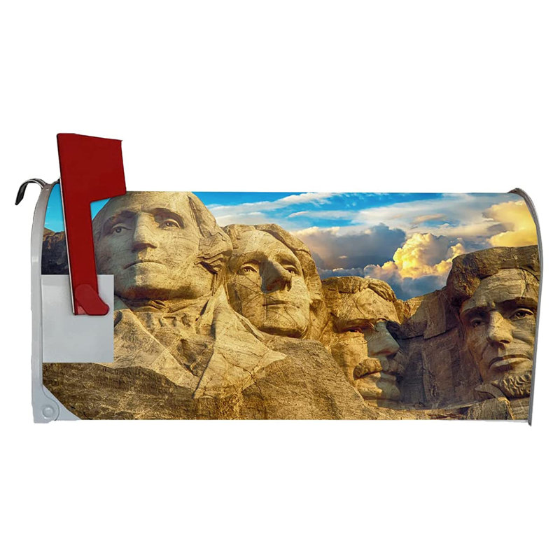 Couvercle de boîte aux lettres American Patriotic, H 5 po x l 18 po