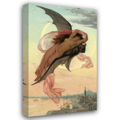 «Moonlit Dreams» par Gabriel Ferrier - Art mural sur toile tendue avec châssis