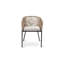 Fabiano Outdoor Patio Dining Armchair with Cushion-240211028