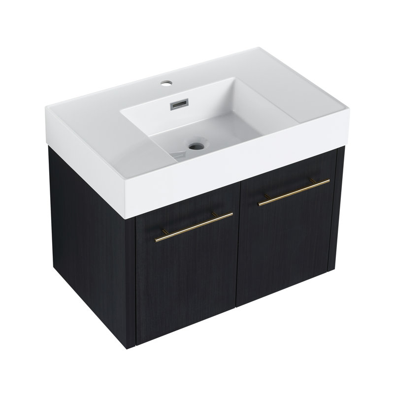 Meuble-lavabo mural de 30 po avec lavabo Samson