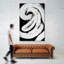 «Loosely Intertwined Ii», reproduction d'art sur toile géante 84 po x 54 po-59885055