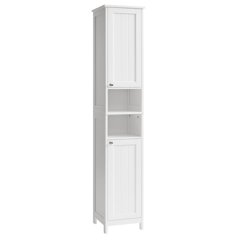Orr Freestanding Bathroom Cabinet, White