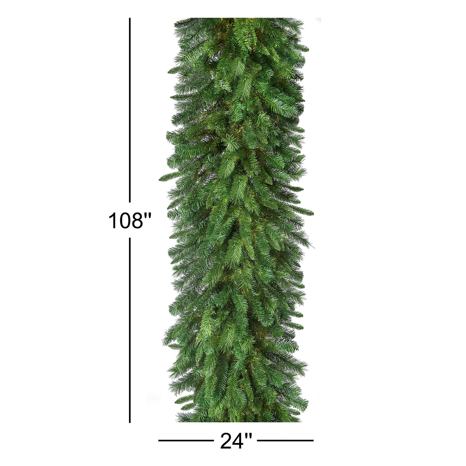 9' New Zealand Pine Garland