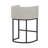 26" Upholstered Counter Stool with Metal Frame-123103711