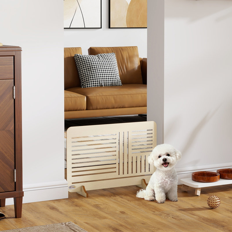 Plywood Free Standing Pet Gate