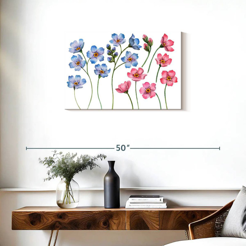 Fleurs Harnek Forget-Me-Not, H 20 po x l 30 po