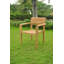 Douthat Outdoor Teak Dining Armchair