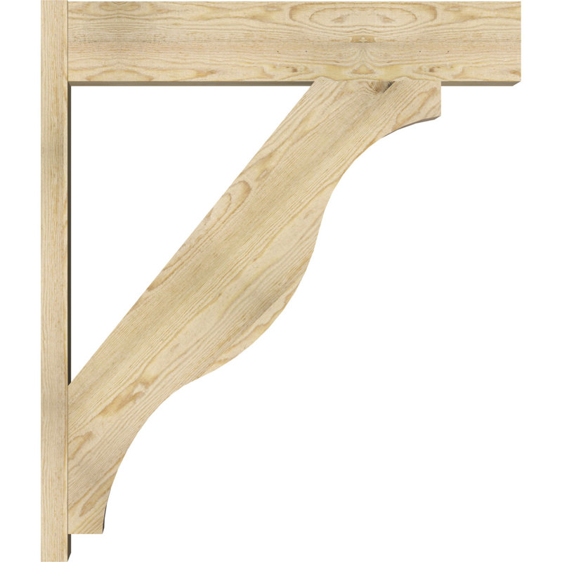 Jeu de blocs Funston, 8" W Douglas Fir (Rough Sawn), P 36 po x H 42 po