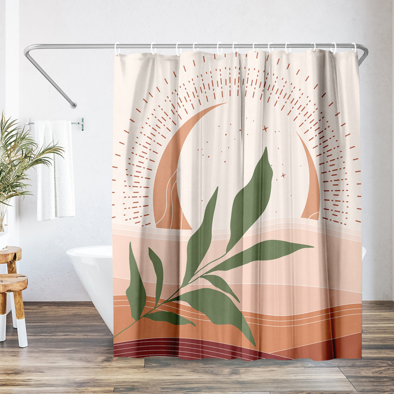 Rideau de douche Bradner Boho Desert