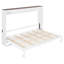 Grand lit escamotable mural et USB-1133398253