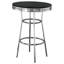 Ensemble de table bistro 3 pièces ronde des années 1950