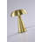 Modern 1-Light Brass Table Lamp 